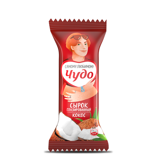 Глазированные сырки ЧУДО Кокос - купить на сайте