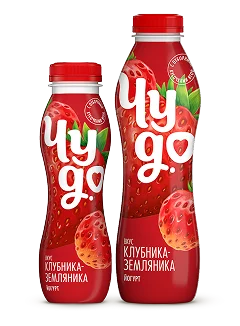 Йогурт питьевой клубника-земляника